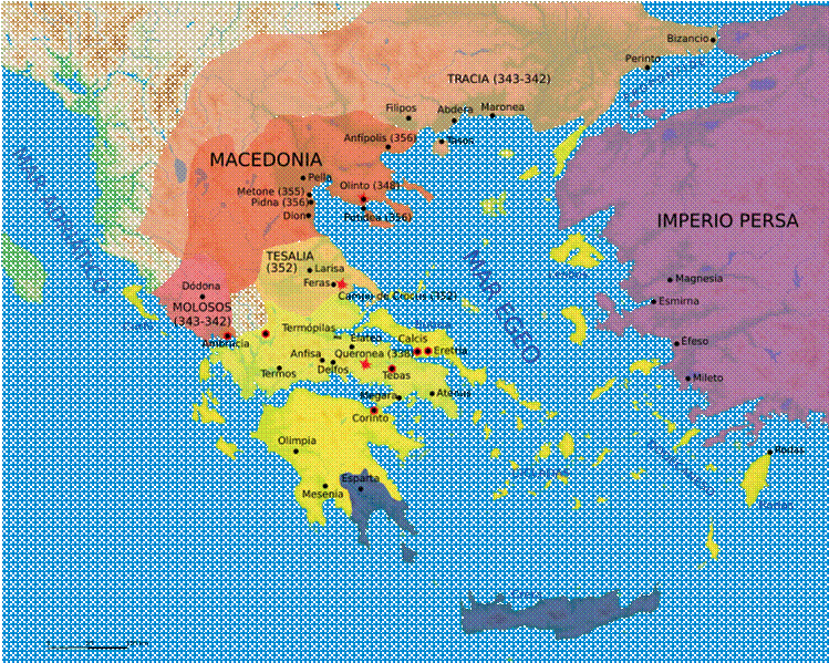 Imagen:Macedonia y Grecia (336 adC).svg